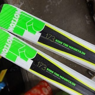 VOLKL RTM 173cm カービングスキー RIDE THE MOUNTAIN フォルクル ビンディング、ポール付き 札幌市 白石区 東札幌