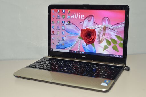 中古ノートパソコン Windows10+office 大容量HDD750GB NEC LS150/H Pentium-B970/4GB/USB3.0/WEBカメラ/HDMI/無線/テンキー/便利なソフト