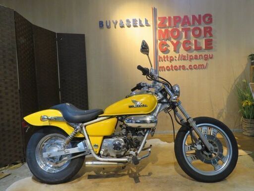 □ HONDA MAGNA FIFTY 50 AC13 ホンダ マグナ フェィフティ 50 50cc 15451km 希少 イエロー 実動! 自賠R5.8 バイク 札幌発