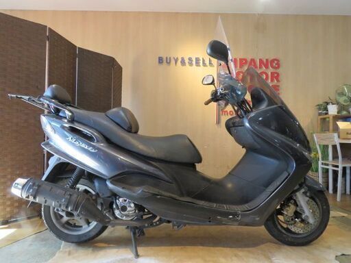 □ YAMAHA MAJESTY 125 5CA ヤマハ マジェスティ125 125cc 24085km ガンメタ 現状販売 スクーター バイク 札幌発