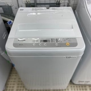 9/17?Panasonic/パナソニック 洗濯機 NA-F60B12 6キロ 2018年製?