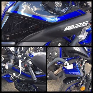 MT-25 ヤマハ 2018年モデル 黒青 走行距離9000km未満