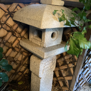 【0円OK】灯籠とうろう燈籠 日本庭園 積石など　0円無料譲渡可能