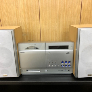 SHARP CD/MD SD-CX8-S コンポ