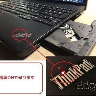 値下げしましたLenovo ThinkPad E530C改i7/2.9～3.6Office2019付き