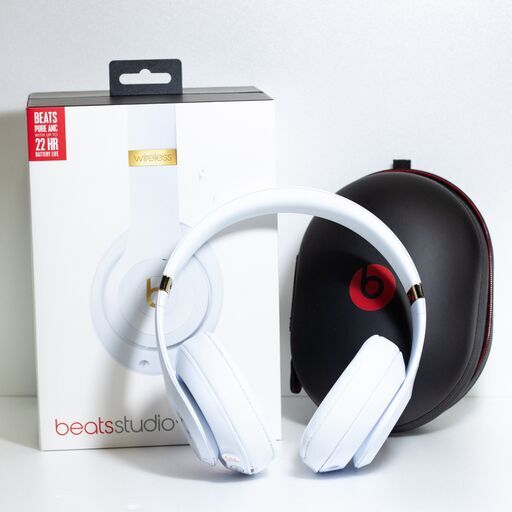Beats Studio3 Wireless ホワイト 美品 付属品完備