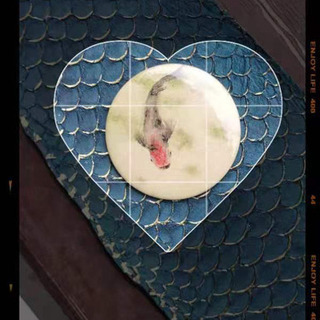 手描きめだか、金魚