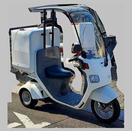 ★値引で110000円☆確認走行済★ミニカー登録可★断熱特大ボックス 4st ジャイロキャノピー TA03★納車整備可★お届け可★登録代行可★全国発送可能★50cc 原付　宅配達出前　スクーター バイク Uber　ウーバー
