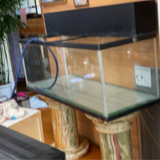 値下げしました‼️説明文読んでね！中古ガラス水槽1200セット