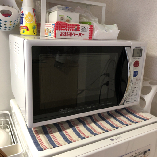 引取り希望【SHARP】オーブンレンジ／トースター　2015年製