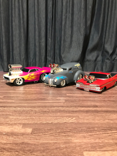マッスルマシーン　ミニカー　1/18 3台まとめて