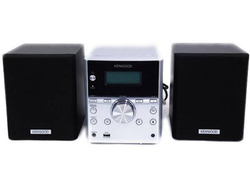 KENWOODケンウッド CD USBマイクロシステム CD USB FMラジオ M-313 ミニコンポ オーディオ