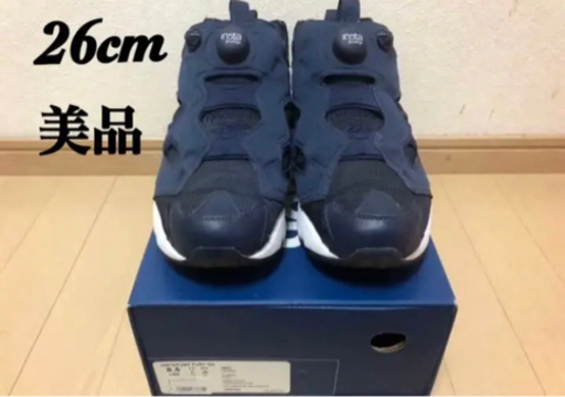 【値下げ中】Reebok インスタポンプフューリー OG ネイビー リーボック