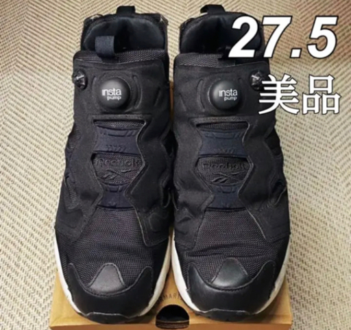 Reebok インスタポンプフューリー OG ブラック/ホワイト DV6985