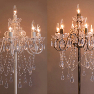 ☆値下げ☆【大人気】LED電球対応★7灯 フロアランプ クリスティ