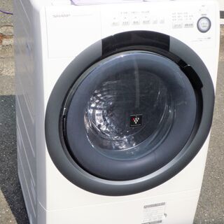 ☆シャープ SHARP ES-S7D-WL 7.0kg ドラム式...