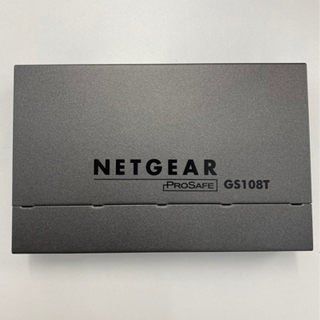 スイッチングハブ NETGEAR社製 型番GS108T