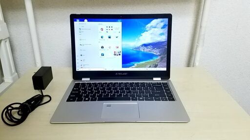 【販売完了】【360°回転式＆タッチパネル】第7世代CPU +フルHDのIPS液晶！Core m3-7Y30/8G/M.2 SSD 256GB/WEBカメラ/無線LAN/Office
