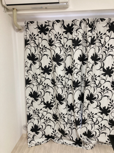 Francfranc カーテン 100×200cm 2枚セット