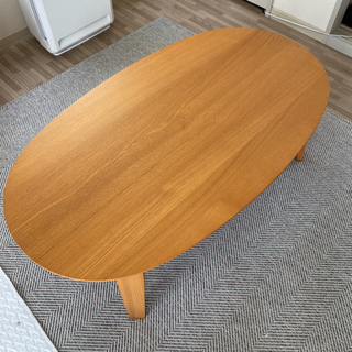 美品】無印良品の楕円こたつ・小