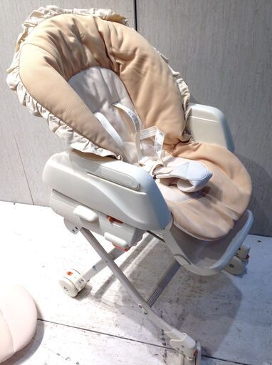 3924 Combiコンビハイローチェアハイローラックrc インナークッション赤ちゃんゆりかご エレーマー 高浜のベビー用品 ベビーラック ベビーチェア の中古あげます 譲ります ジモティーで不用品の処分