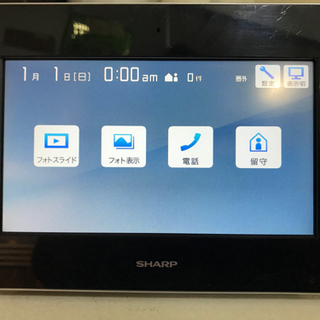 【値下げ】フォトスライド　シャープ ハンズフリーホン 電話機 モニター