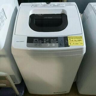 日立全自動電気洗濯機 NW-5WR 5kg 【リサイクルショップBIG8】の画像