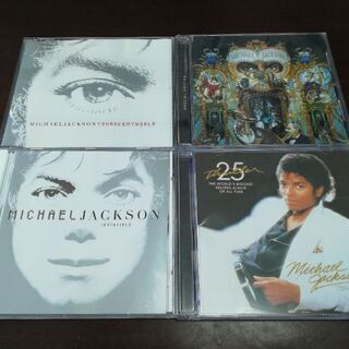 マイケル・ジャクソン　CD　4枚セット