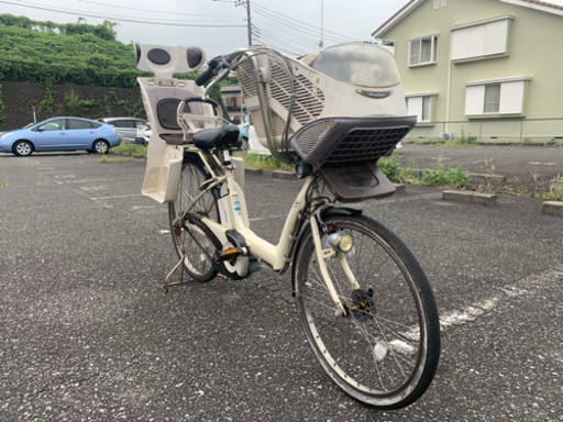 ブリヂストン製 電動 アシスト 自転車 3段ギア 機関良好 バッテリー 充電器有