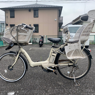 ブリヂストン製 電動 アシスト 自転車 3段ギア 機関良好 バッテリー