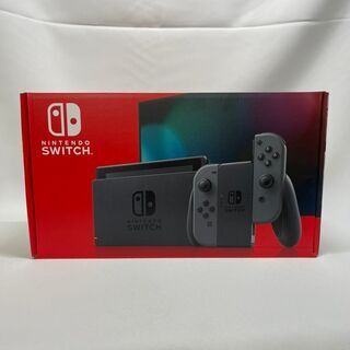 新品 Nintendo Switch 本体　グレー バッテリー強...