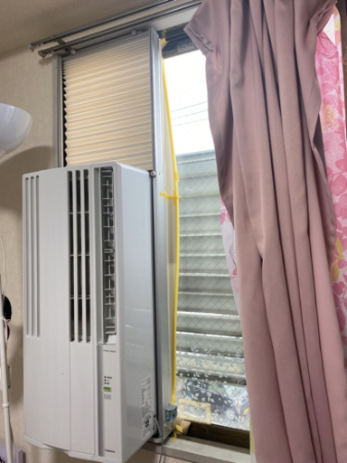 【お取引決定】コロナ　窓用エアコン　2020年製　1年（夏のみ使用）　定価36000円