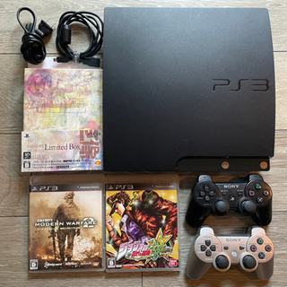 【ネット決済】PS3本体+コントローラー+ソフト4本セット