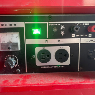 エンジン発電機 調子良好