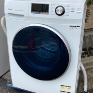 RKGSE-577】特価！アクア/ドラム式洗濯機8.0kg/AQW-FV800E/中古品/2019年