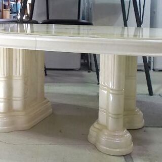 イタリア製 センターテーブル 幅126cm サルタレッリ フローレンス 白