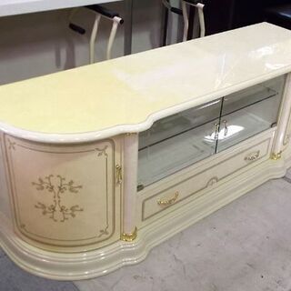 イタリア製 テレビ台166cm サルタレッリ フローレンス テレビボード 白