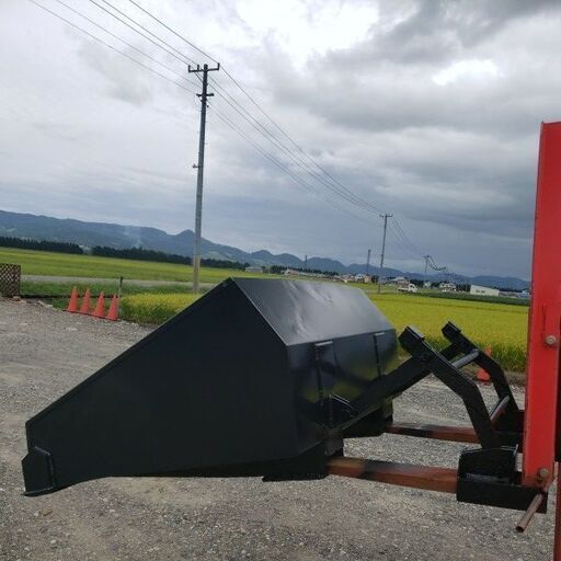 フォークリフト　可動式　バケット　除雪　秋田　横手市