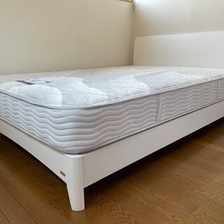 【美品】シモンズマットレス・ダブルベッド2セット　単品、セットどちらでも可