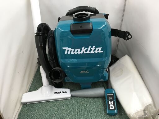 マキタ　充電式背負クリーナー　本体のみ　VC260DZ　中古品