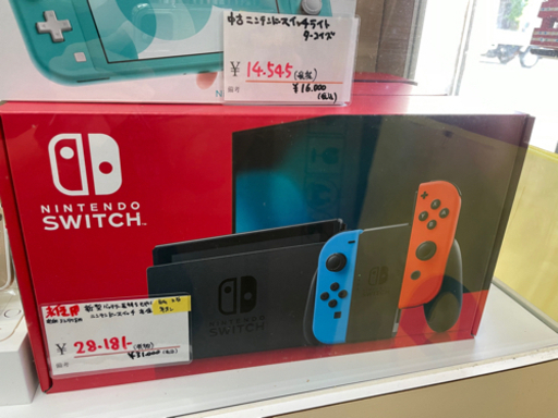 未使用 新型 ニンテンドースイッチ ソフト同時購入2000円引き