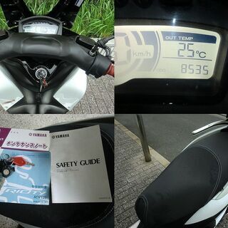 ☆普通免許仕様トリシティ125ワイドトレッド！走行8千km台 トップ