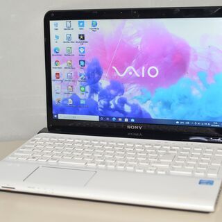 最新Windows10+office 新品爆速SSD256GB SONY SVE15125CJW CORE i5-3210M/メモリ4GB/15.5インチ/ブルーレイ/USB3.0/カメラ/便利なソフト 最新Windows10+office 新品爆速SSD256GB SONY SVE15125CJW CORE i5