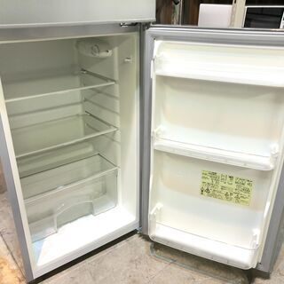 動作保証60日間あり】SHARP 2016年 SJ-H12B 118L 2ドア冷凍冷蔵庫【管理