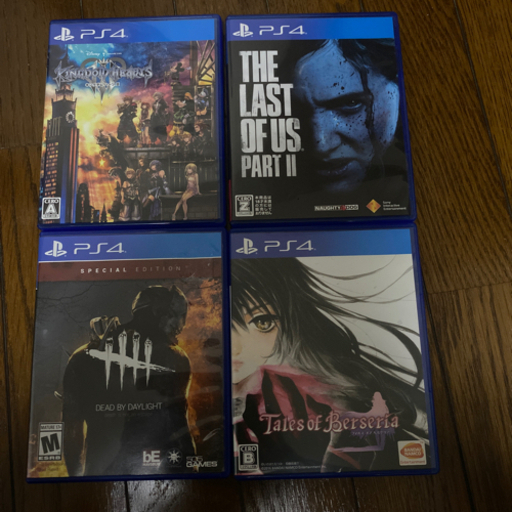ps4 ゲーム 4本セット