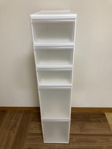 未使用品　スリムストッカー