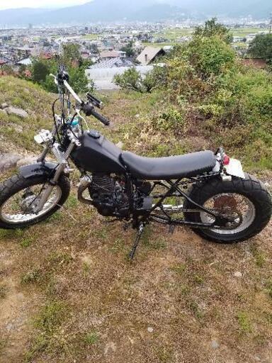 一旦持ち主に返します。TW200　スカチューン