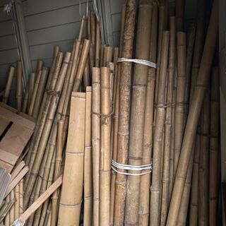 【ネット決済】木材、竹材、大量！何に使うかは自由！10月末まで限...