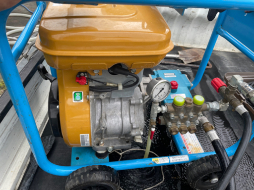 実動　丸山　マルヤマ　エンジン洗浄機　 高圧洗浄機 一式 丸山製作所 高圧洗浄機 エンジン式 MKW1209DX-H-1 316230 4