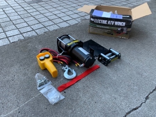 新品未使用　ウェイモール製　電動ウィンチ